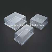 6 7 8 9 10 11 12 inch plastic PET PVC PS cake packing box dome lid container packaging cake boxes