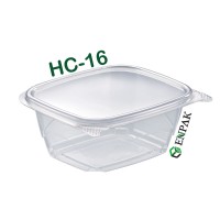 Wholesale clear plastic box packaging clamshell fruit salad container packaging box